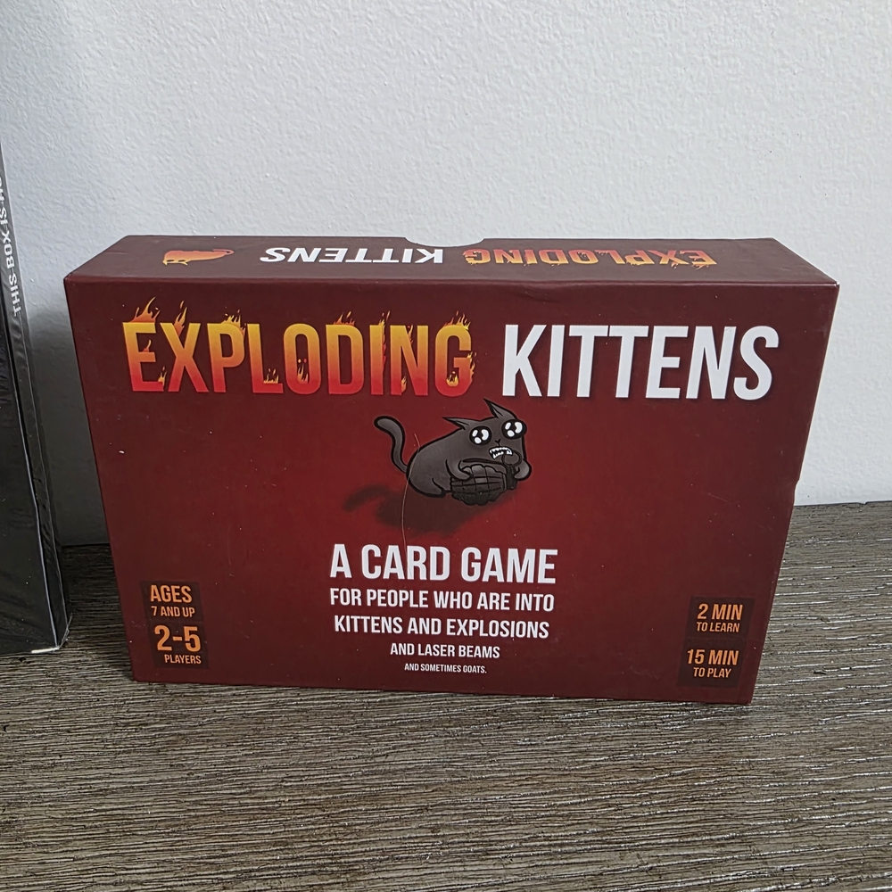 Exploding Kittens Card Game Set - Picture 2 of 6